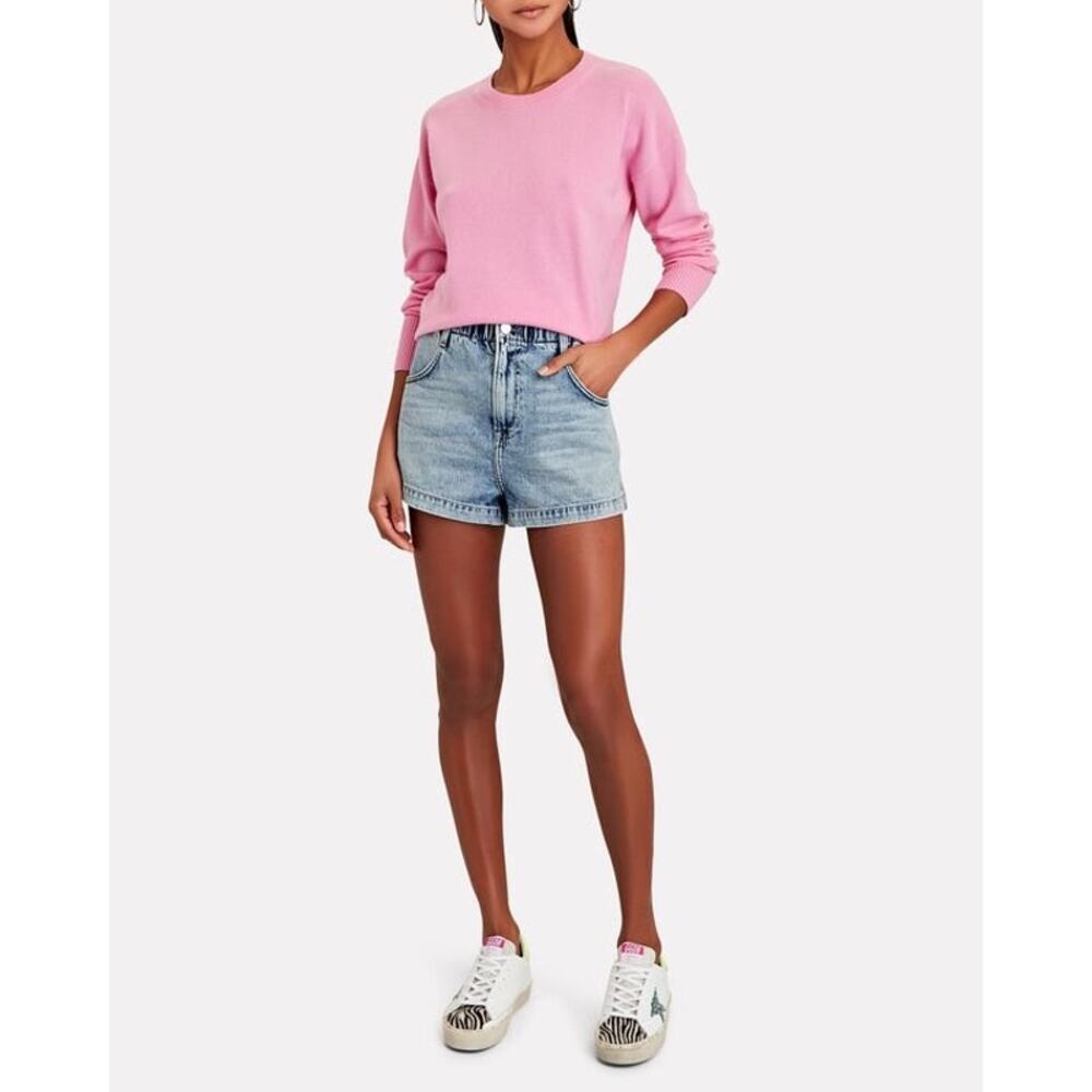 GRLFRND Rory High-Rise Denim Shorts Size 24 MSRP: $178